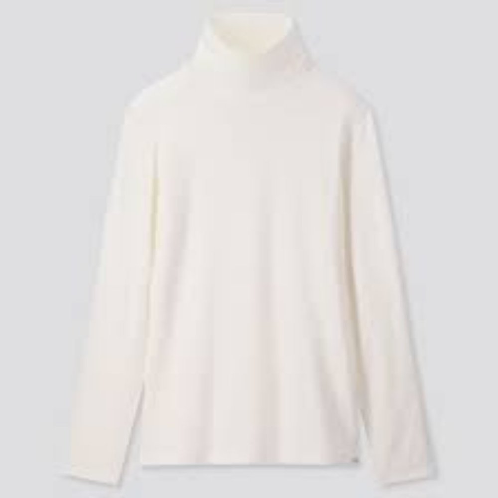 Uniqlo Extra Warm Turtle Neck Long Sleeve Shirt, XS